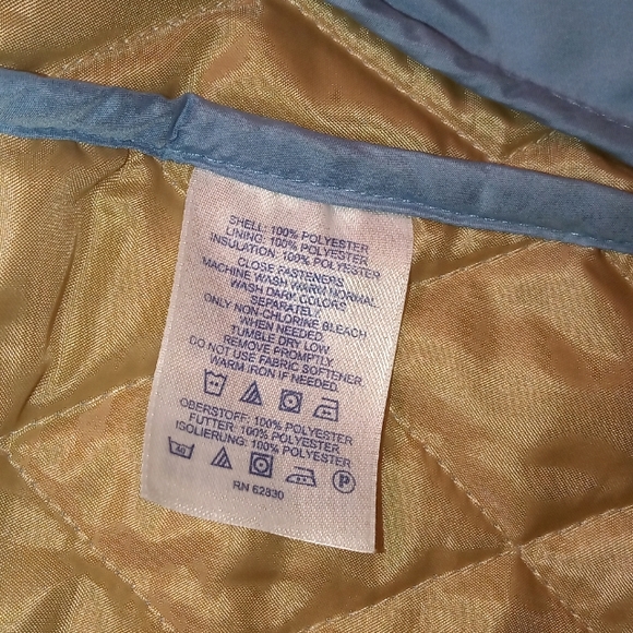 Lands'end quilted jacket. - Picture 6 of 6